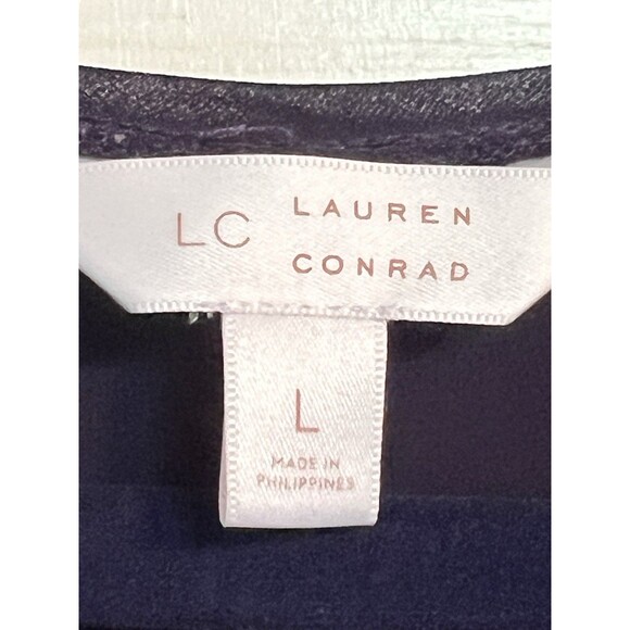 Lauren Conrad Blue Top Sz large - Picture 5 of 10